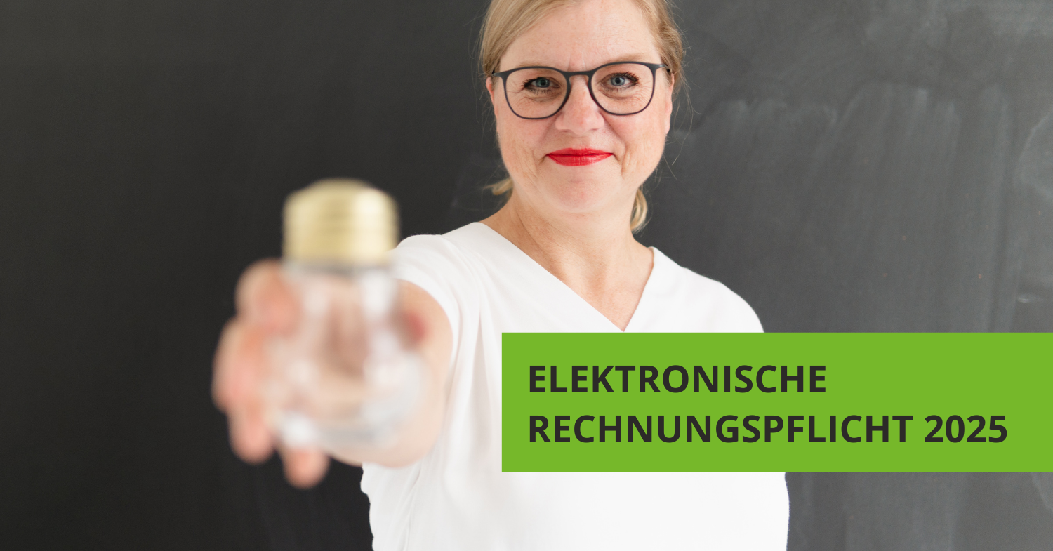 E-Rechnung ab 2025 Pflicht für alle Selbstständige